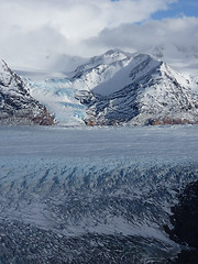 Image showing Torres del Paine in fall, Chile.