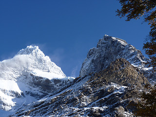 Image showing Torres del Paine in fall, Chile.