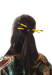 Image showing Oriental Hairstyle