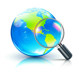 Image showing Global search concept