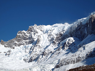 Image showing Torres del Paine in fall, Chile.