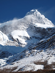 Image showing Torres del Paine in fall, Chile.