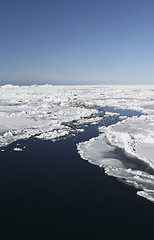 Image showing Sea ice on Antarctica