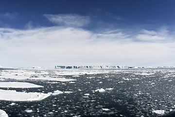 Image showing Icebergs on Antarctica