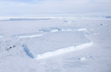 Image showing Sea ice on Antarctica