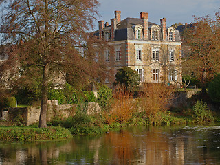 Image showing Juigne sur Sarthe house, France.