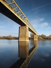 Image showing Pont de Pruniers, Bouchemaine, France.