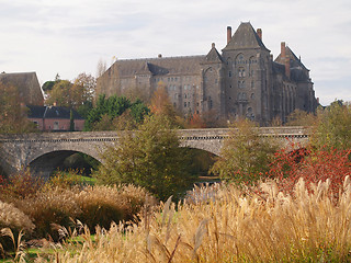 Image showing Solesmes Abbey, France.