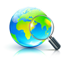 Image showing Global search concept