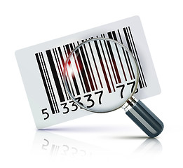 Image showing barcode sticker 