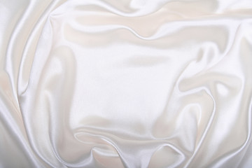 Image showing Smooth elegant white silk