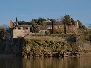 Image showing Ancient Baumette monastery, Angers, France.