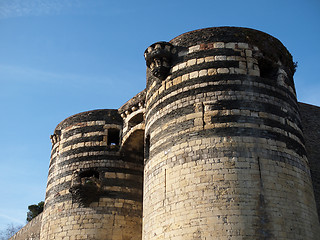 Image showing Angers castle, France.