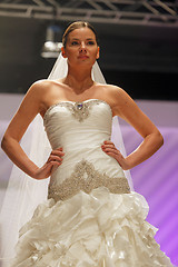 Image showing Wedding dresses fashion show 