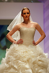 Image showing Wedding dresses fashion show 