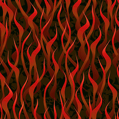 Image showing hell fire background seamless