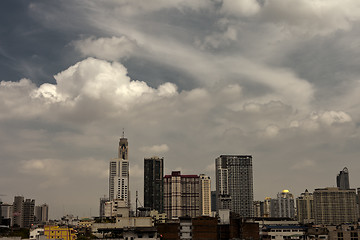 Image showing Beautiful city landscape Bangkok for design