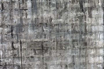 Image showing rough white brick wall