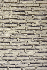 Image showing white brick wall