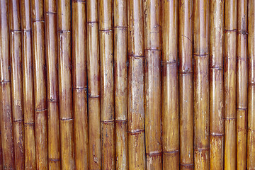 Image showing old bamboo background