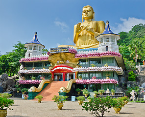 Image showing Dhambulla cave temple complexes