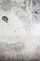 Image showing Grunge cracked concrete wall