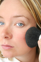 Image showing Make-up Girl