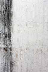 Image showing Grunge cracked concrete wall