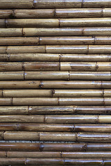 Image showing old bamboo background