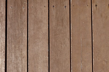 Image showing old, grunge wood panels used as background