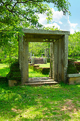 Image showing ruins of the sacred city Anuradhapura, Sri Lanka