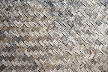 Image showing olden Bamboo wood texture