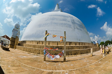 Image showing Ruvanmali Maha Stupa Anuradhapura