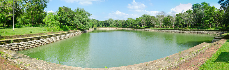 Image showing Abhayagiri Giant Pond