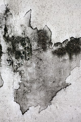 Image showing Grunge cracked concrete wall