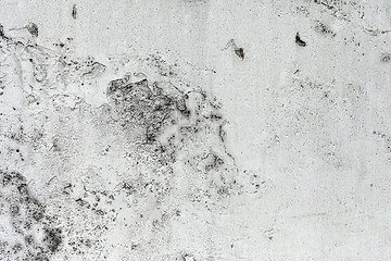 Image showing Grunge cracked concrete wall