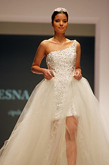 Image showing Wedding dresses fashion show 