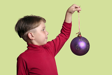 Image showing Christmas Bauble