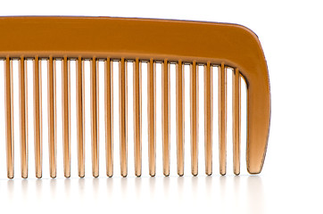 Image showing Brown comb closeup