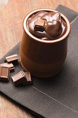 Image showing Homemade Chocolate Pudding