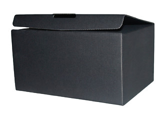 Image showing Box black open