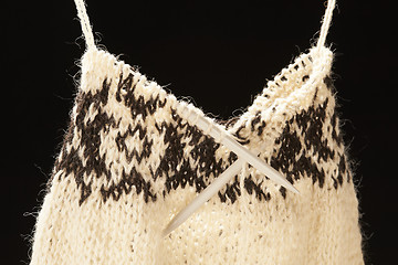 Image showing Knitted sweater