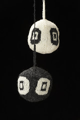 Image showing Knitted balls