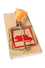 Image showing Isolated Mousetrap