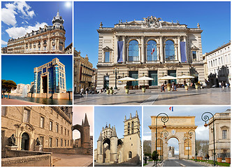 Image showing Monuments in Montpellier