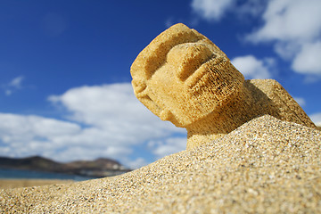 Image showing Beach Sculpture