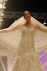 Image showing Wedding dresses fashion show 