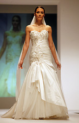 Image showing Wedding dresses fashion show 