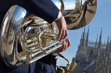 Image showing flugelhorn