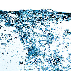 Image showing bubbles in water